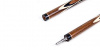 Кий ручной работы Лолита мастер Николаенко (палисандр, черный граб), запил тюльпан, двухсоставной
